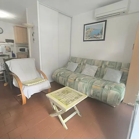 Apartment 5070 Cap D'agde T2 28m2 - Climatise - Pk Securise Au Calme De La Pinede