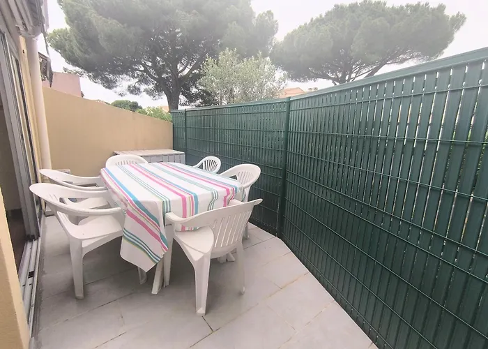Apartment 5070 Cap D'agde T2 28m2 - Climatise - Pk Securise Au Calme De La Pinede Agde