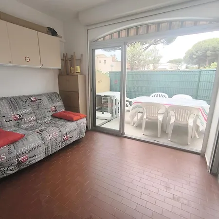 5070 Cap D'agde T2 28m2 - Climatise - Pk Securise Au Calme De La Pinede Appartamento *