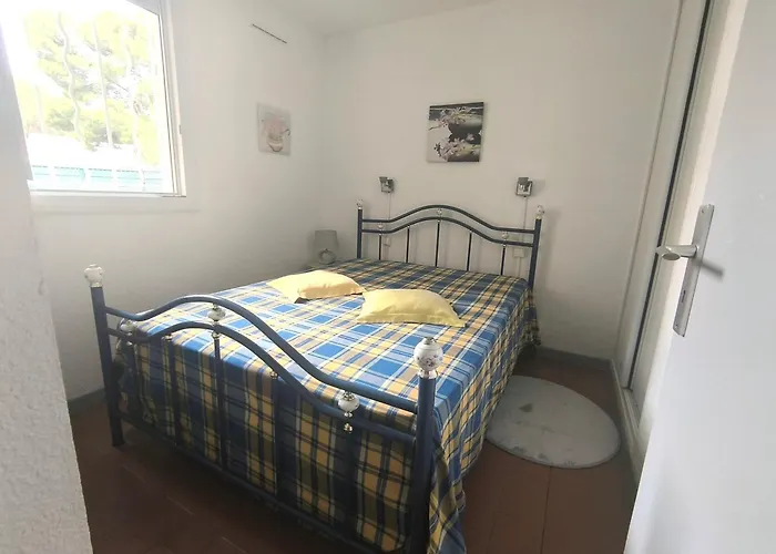 5070 Cap D'agde T2 28m2 - Climatise - Pk Securise Au Calme De La Pinede Appartamento